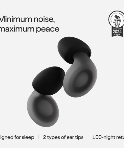 Loop Dream™ – Noise Reduction for Deep Sleep Earplugs- Schwarz