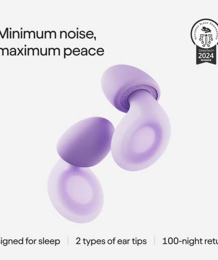 Loop Dream™ – Noise Reduction for Deep Sleep Earplugs- Lilac