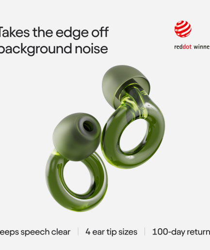 Loop Engage 2 – Comfortable Conversations Earplugs- Grün