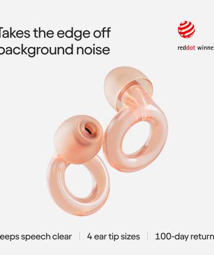 Loop Engage 2 – Comfortable Conversations Earplugs- Rosa