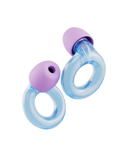 Loop Extra Carry Case Dream Earplugs- Berry Blau