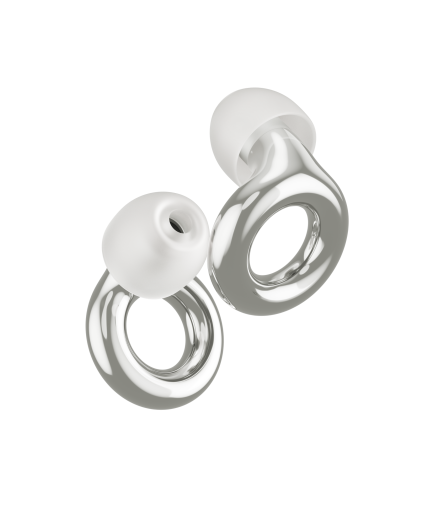 Loop Experience 2 – Stylish Hearing Protection Earplugs- Silber