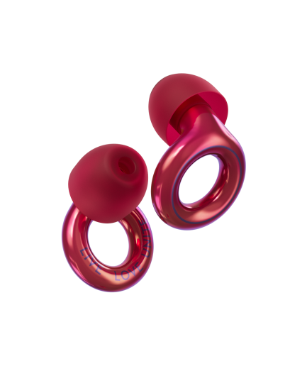Loop Tomorrowland x Loop Experience™ 2 Earplugs- Holographic Ruby