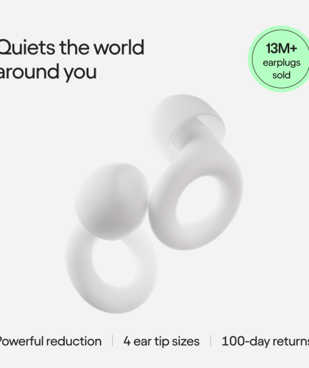 Loop Quiet – Noise Reduction for Deep Sleep Earplugs- Weiß