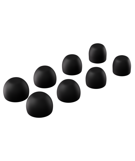 Loop Silikon Ear Tips Earplugs- Schwarz