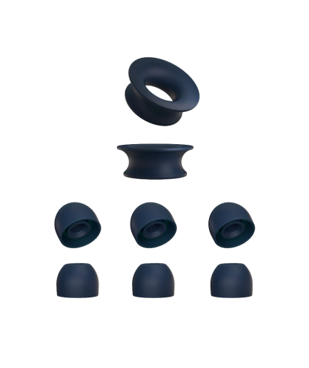 Loop Quiet 1 Ear Tips + Loop Mute Earplugs- Hush Blau