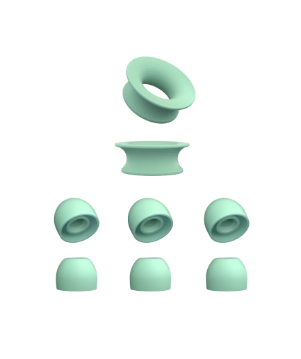 Loop Quiet 1 Ear Tips + Loop Mute Earplugs- Magic Mintfarben